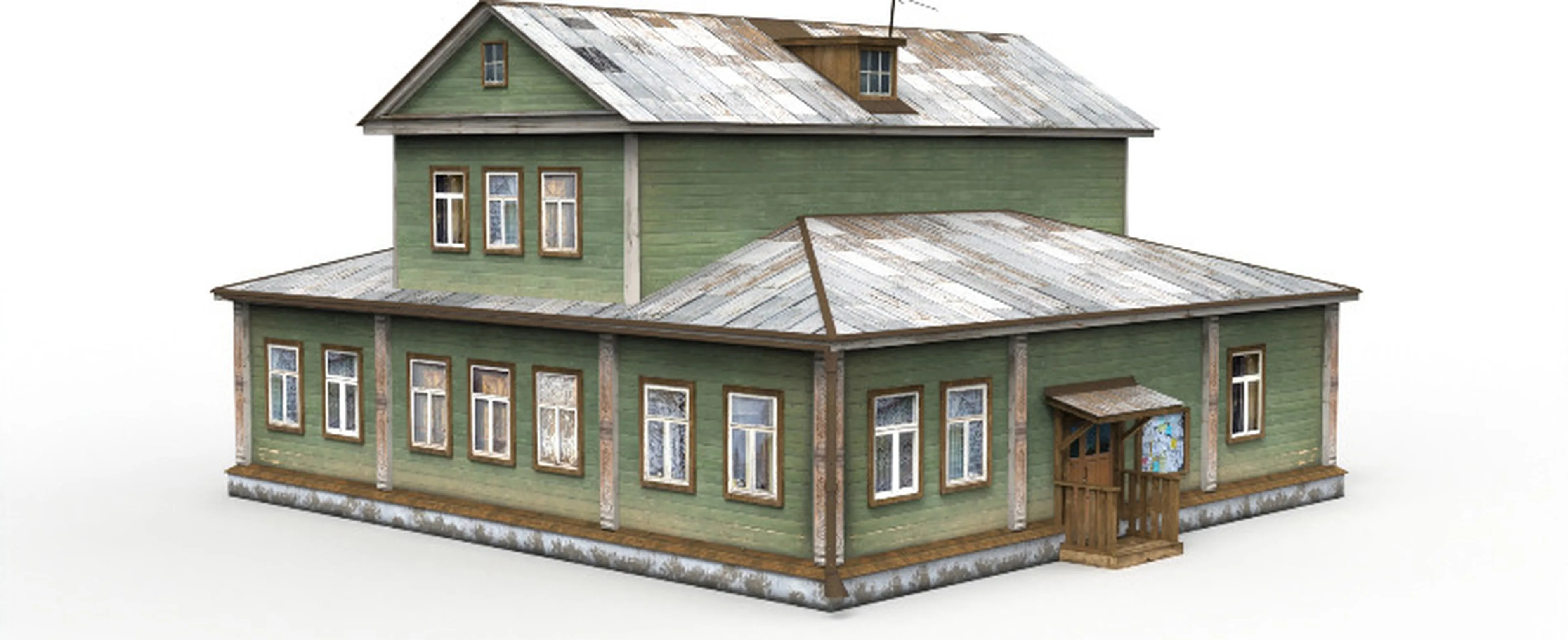 Деревенский дом