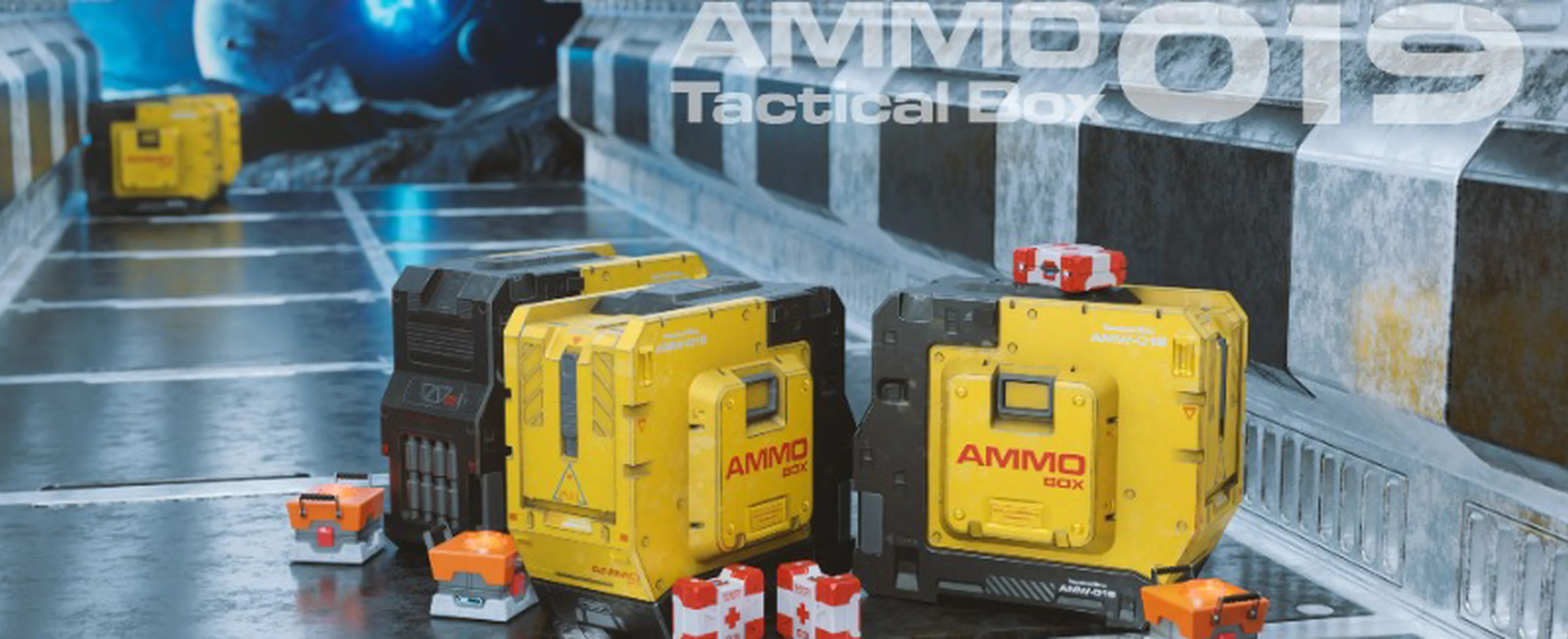 Sci-Fi Ammo Box AMW-019