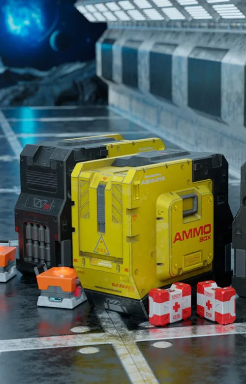 Sci-Fi Ammo Box AMW-019