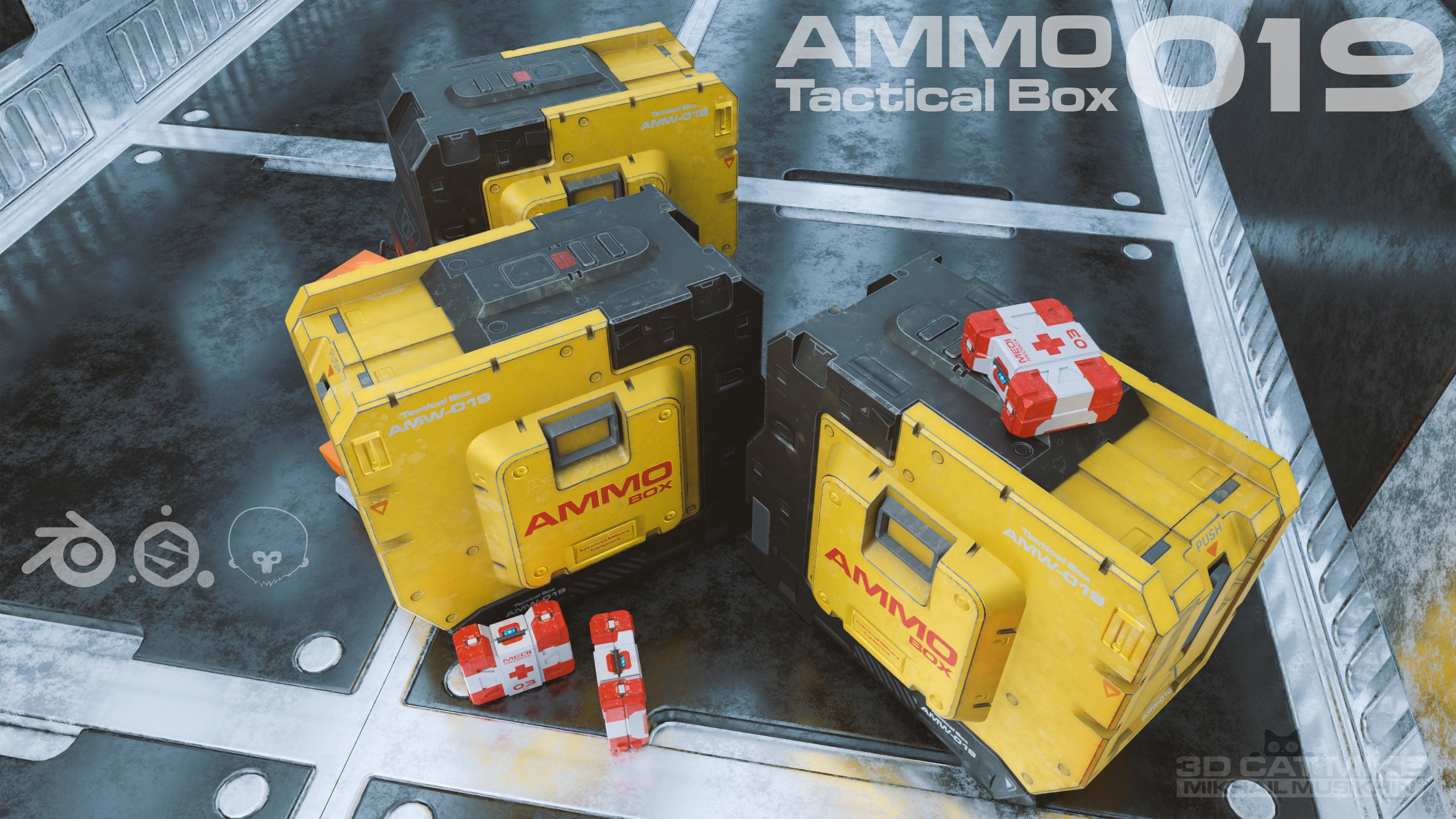 Screenshots the Sci-Fi Ammo Box AMW-019