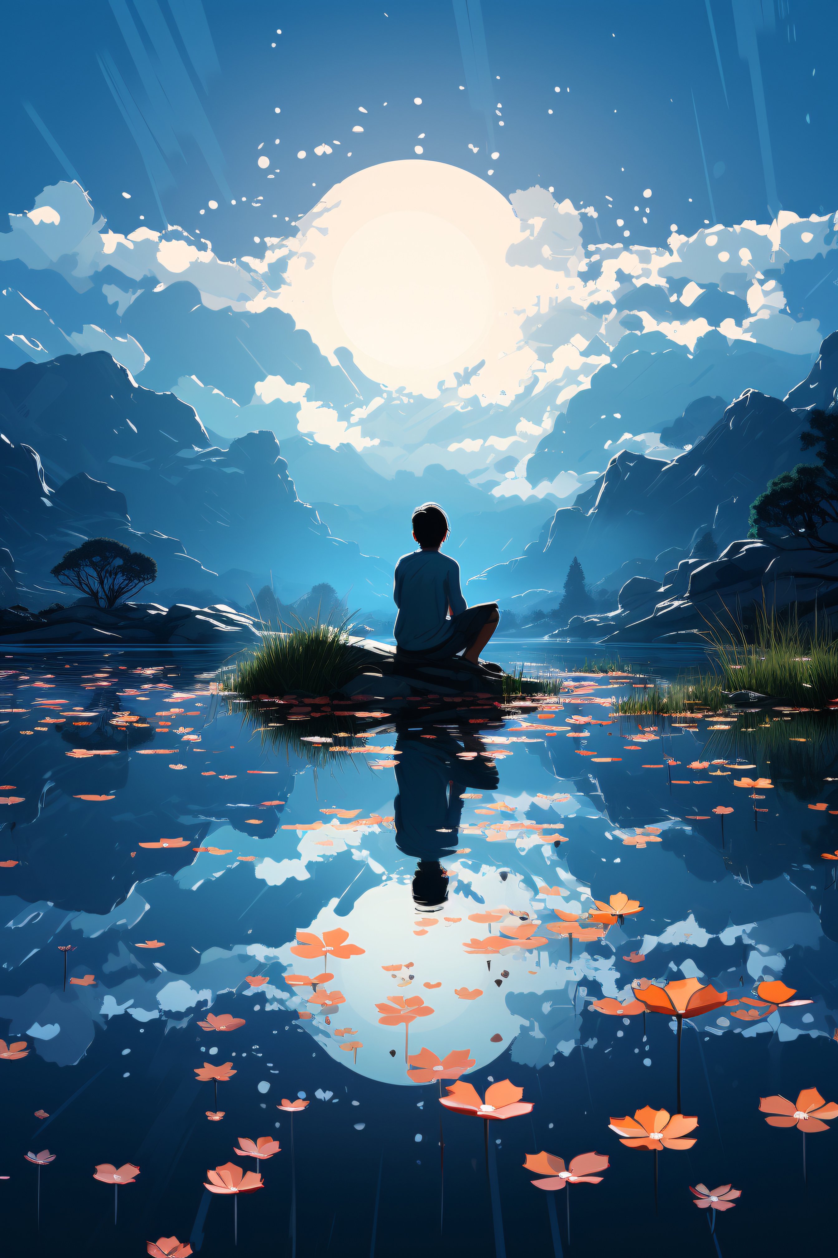 Место отдыха в ночи