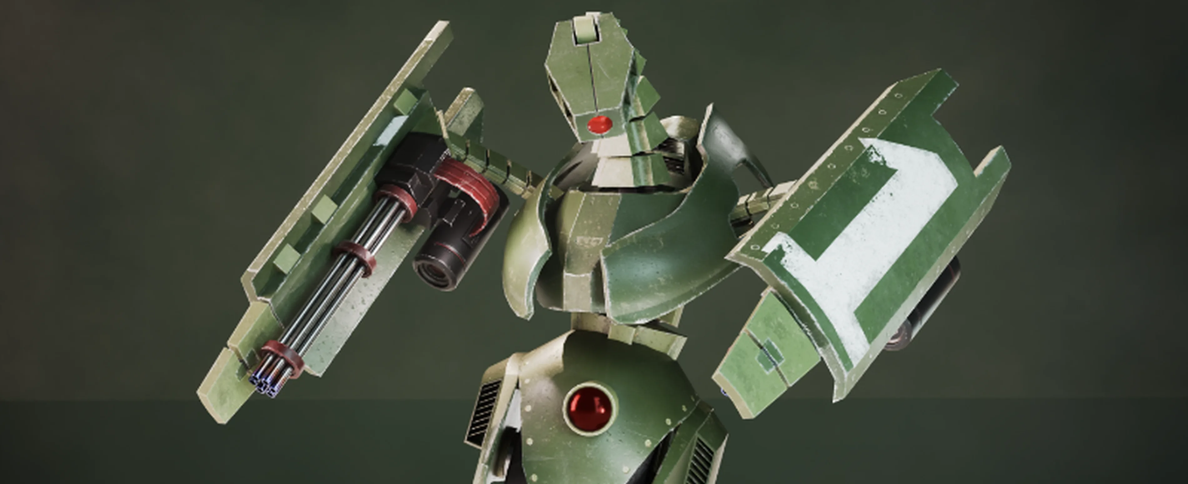 3D модель робота из аниме "моя геройская академия"