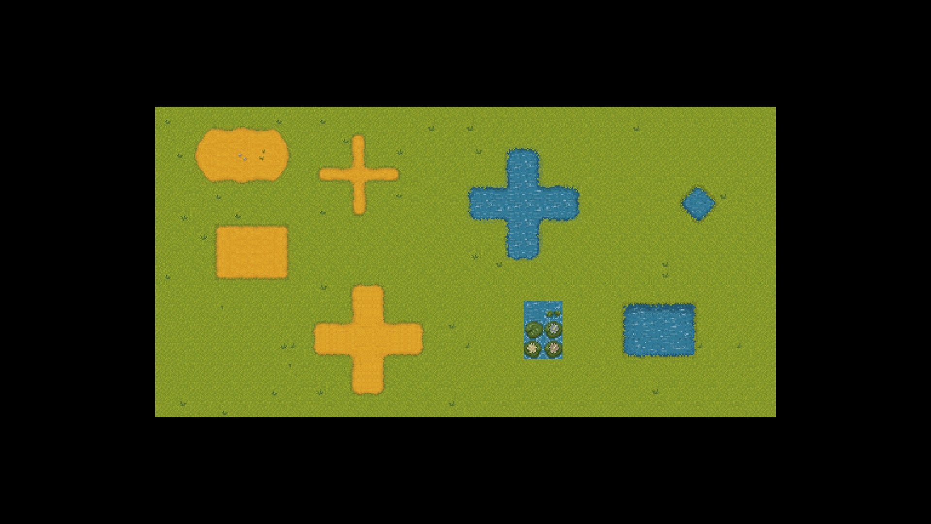 Screenshots the Pixel Nature Pack – House, Trees, Bushes & Universal Tilemap