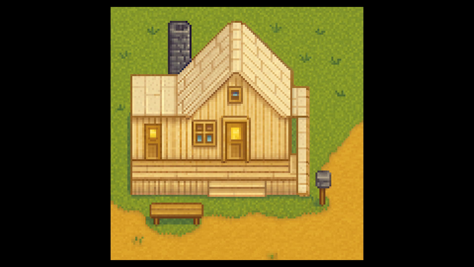 Screenshots the Pixel Nature Pack – House, Trees, Bushes & Universal Tilemap