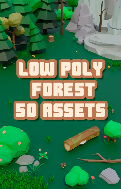 Low Poly Forest Assets