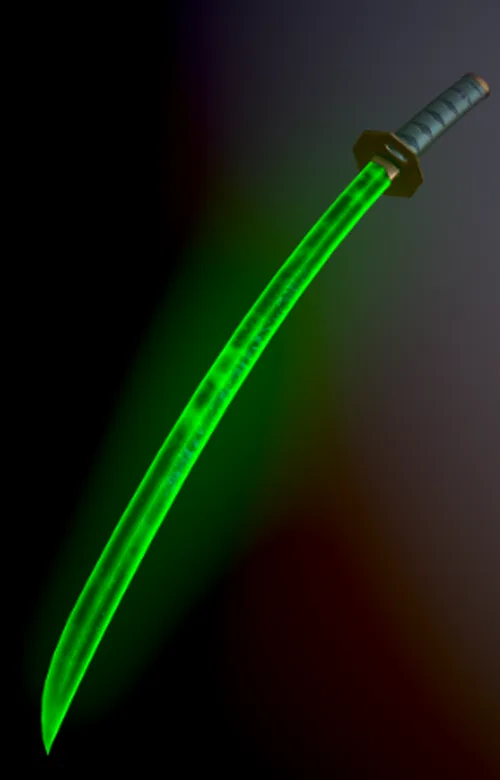 Катана (зеленая)