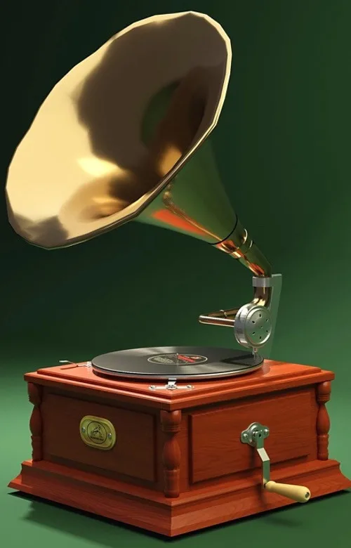 Старый граммафон (Old gramophone)