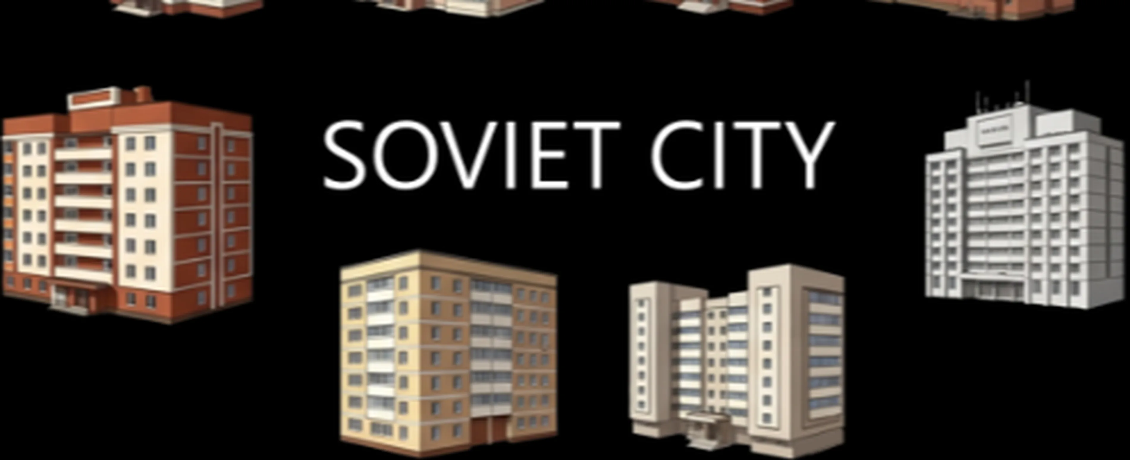 Pack Icons SOVIET  CITY