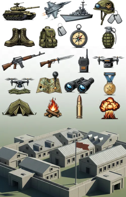 Pack Icons SOLDIERS' EQUIPMENT