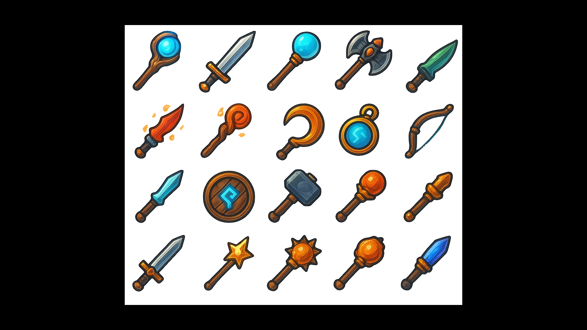Screenshots the Pack Icons WEAPON