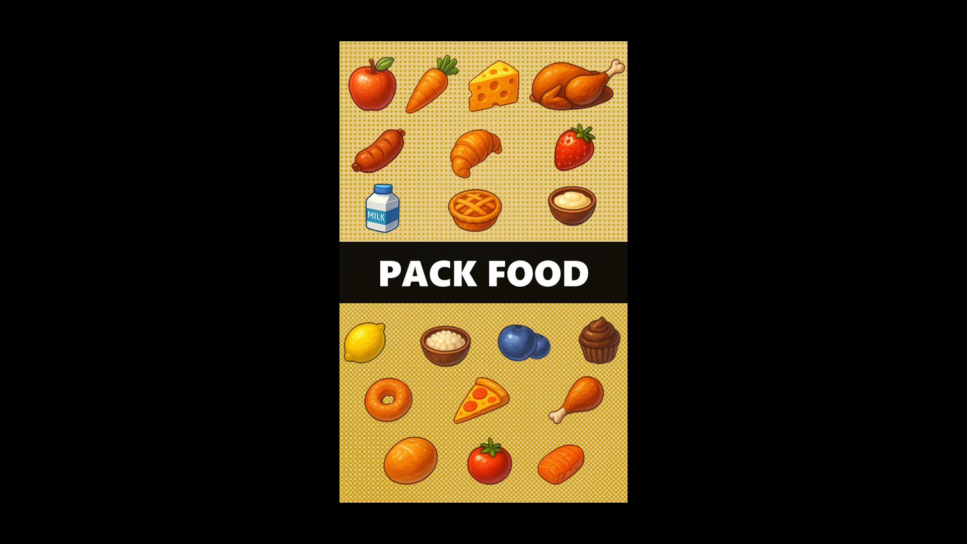 Screenshots the Pack Icons FOOD