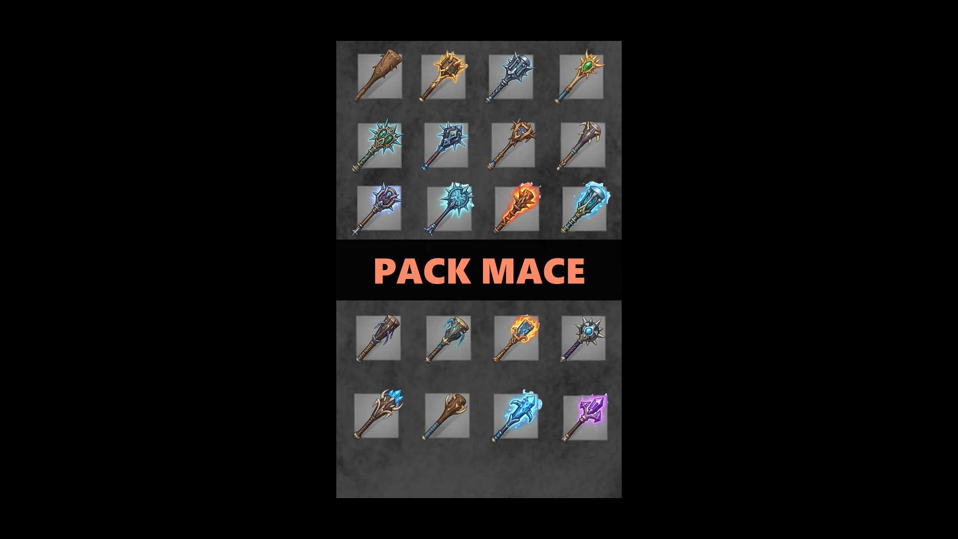 Screenshots the Pack Icons MACE