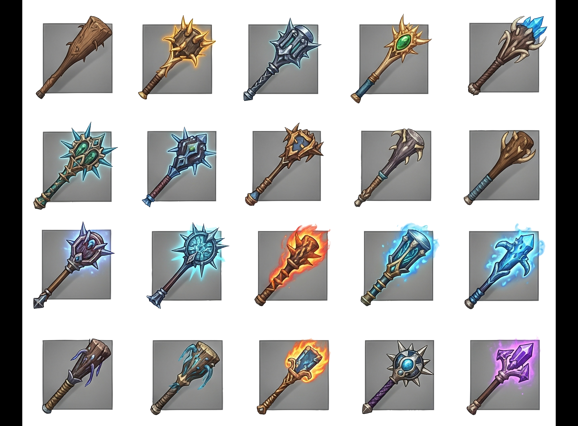 Screenshots the Pack Icons MACE