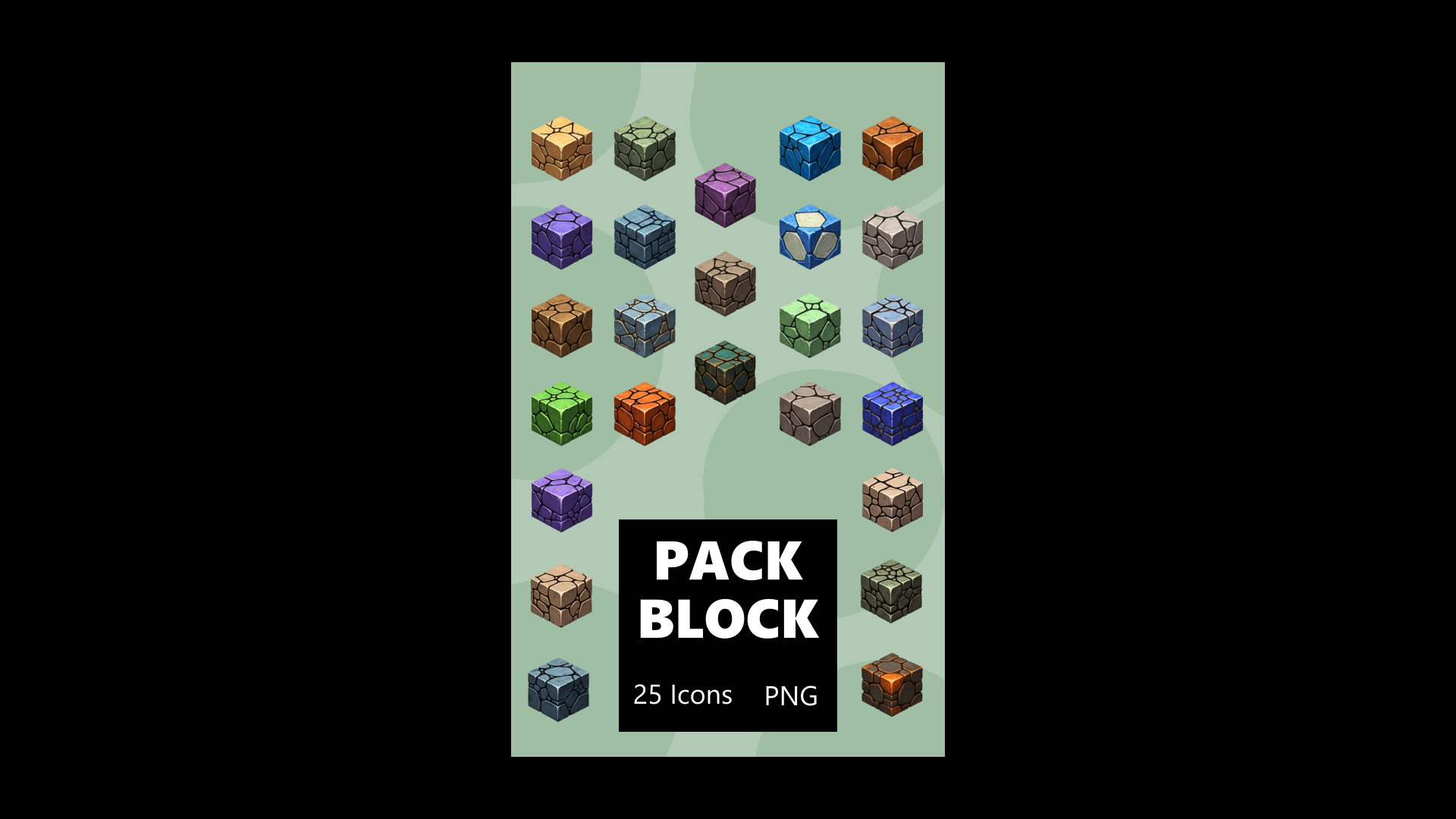 Screenshots the Pack Icons BLOCKS