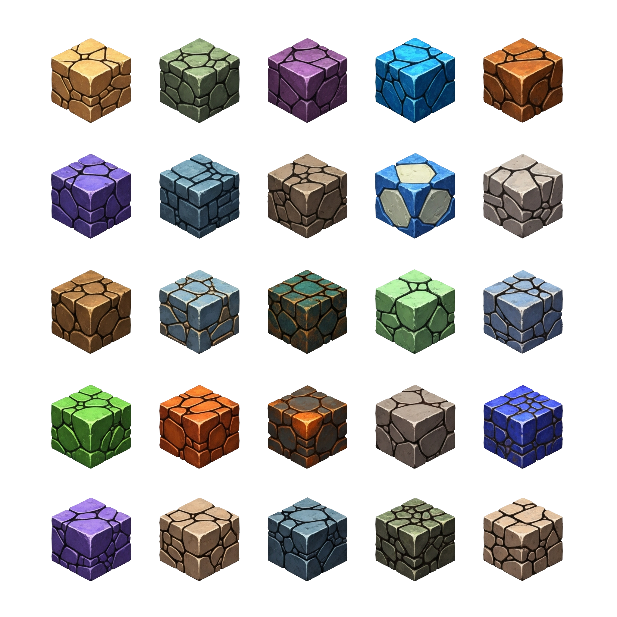 Screenshots the Pack Icons BLOCKS