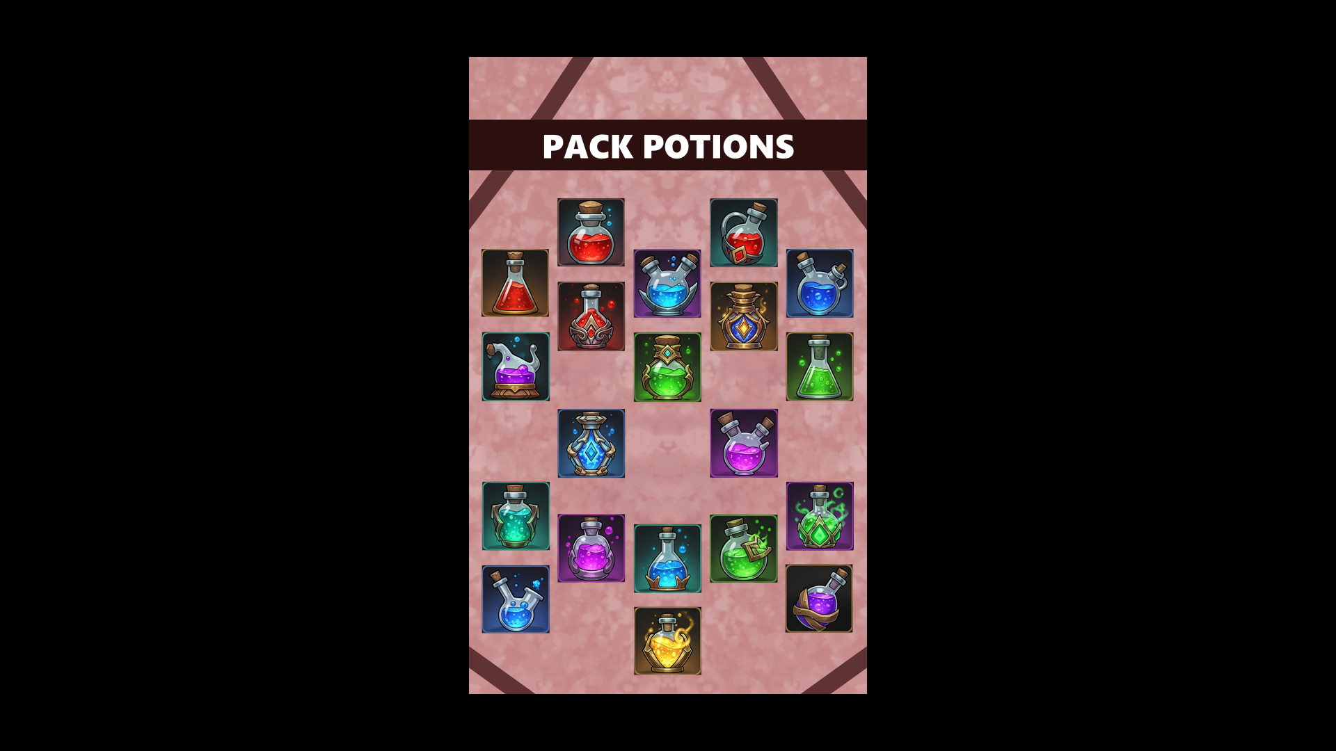 Screenshots the Pack Icons POTIONS