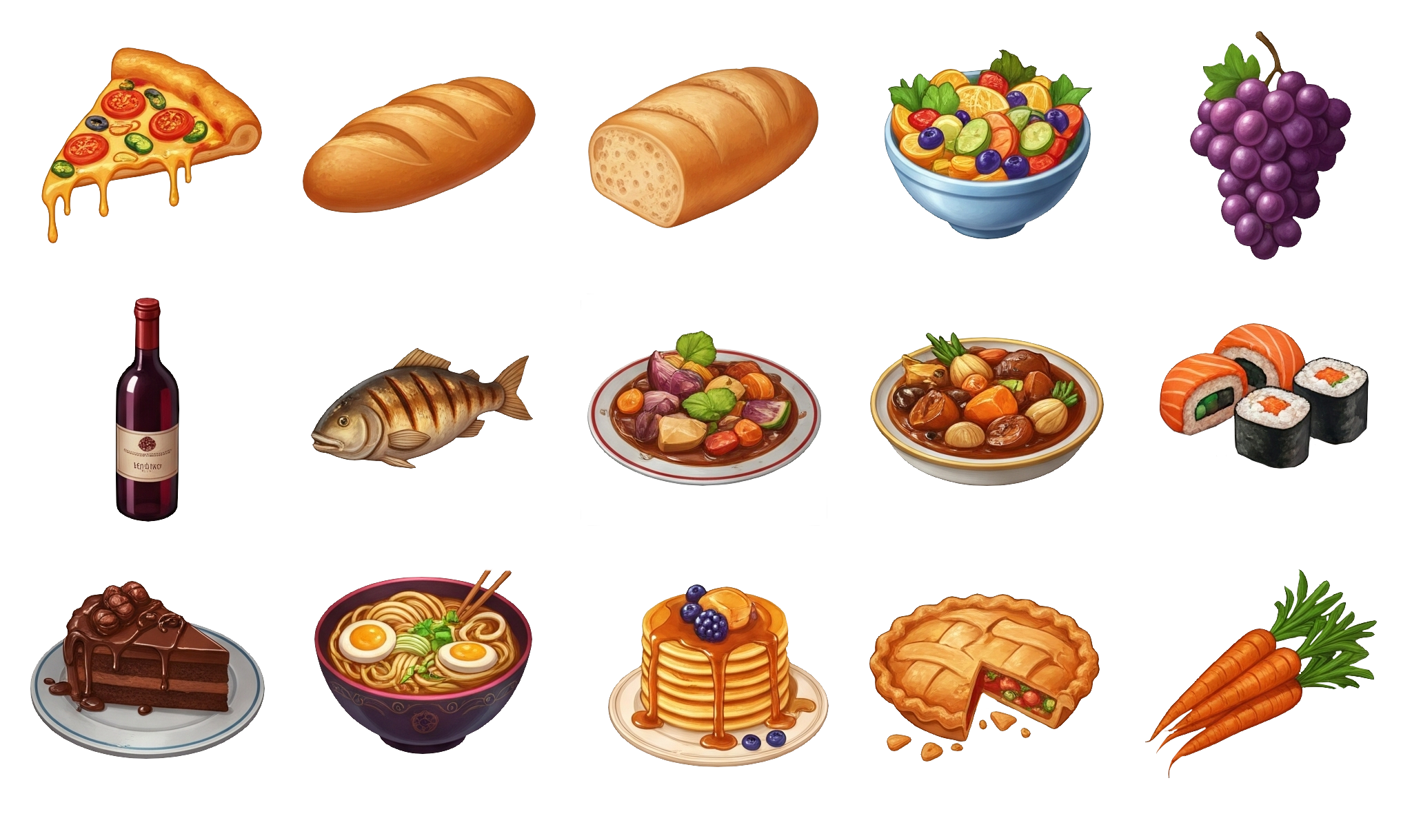Screenshots the Pack Icons FOOD 1