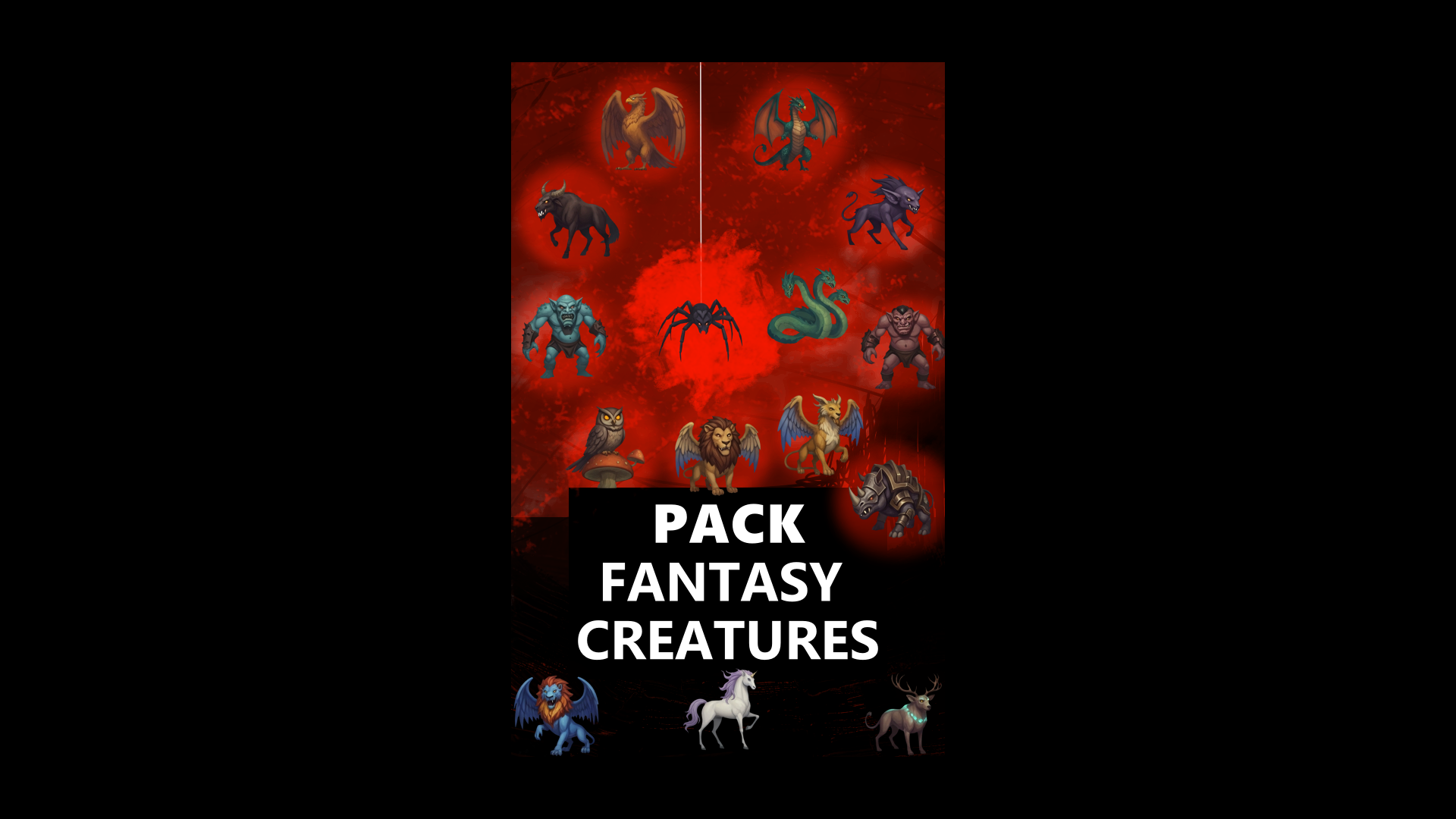 Screenshots the Pack Icons FANTASY CREATURES