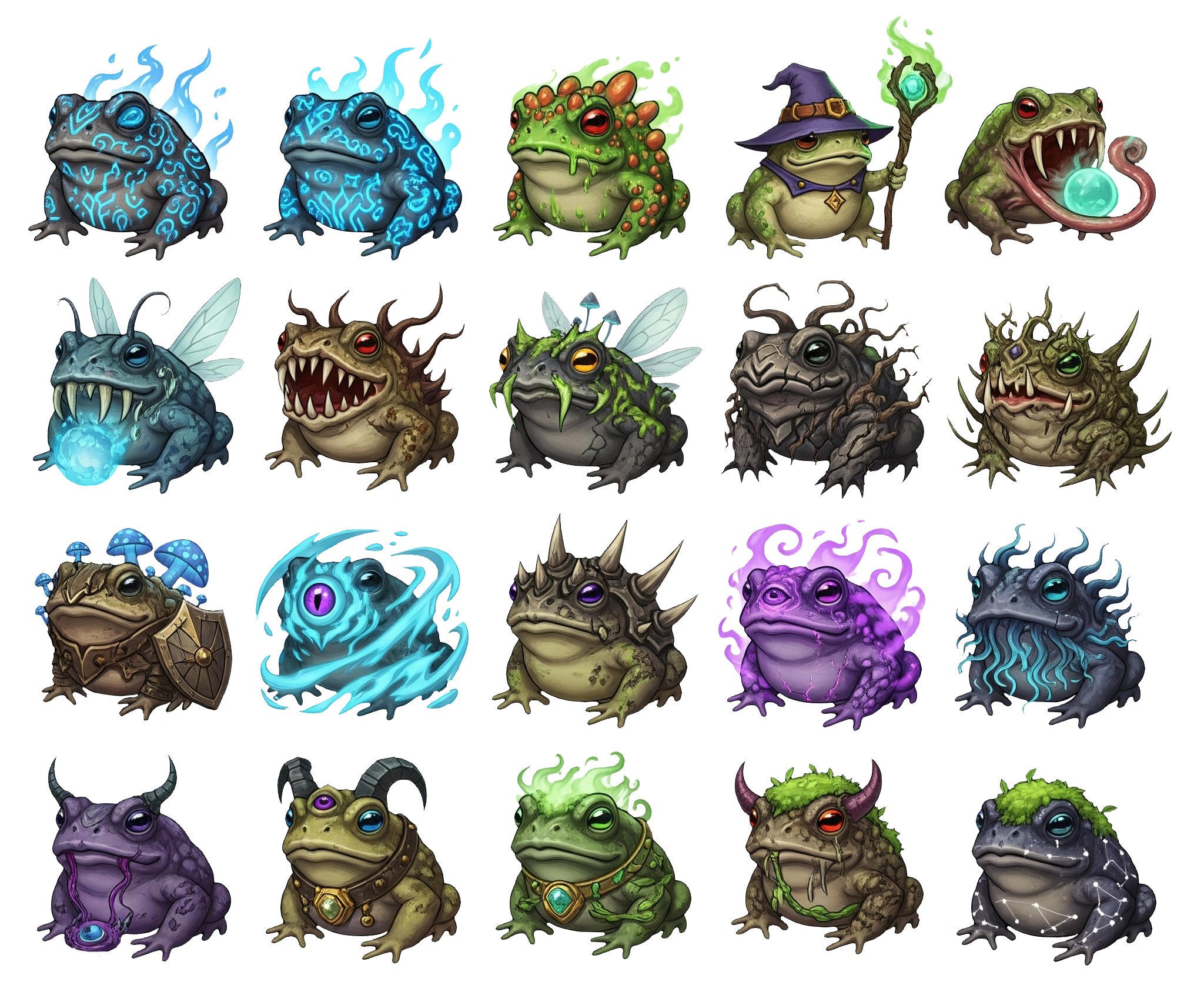 Screenshots the Pack Icons FROGS