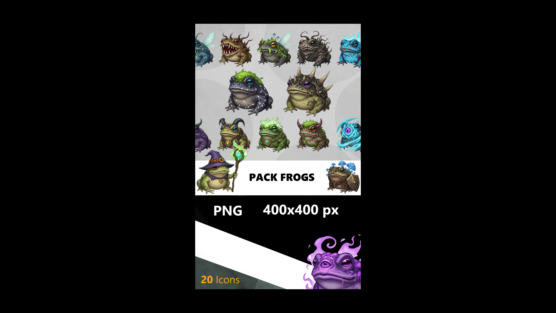 Screenshots the Pack Icons FROGS