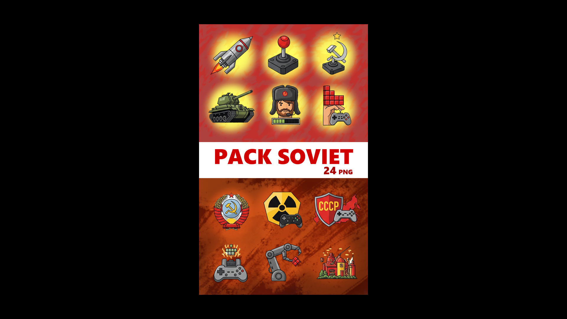Screenshots the Pack Icons SOVIET