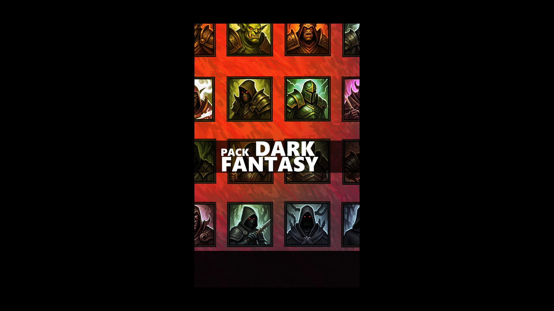 Screenshots the Pack Icons DARK FANTASY