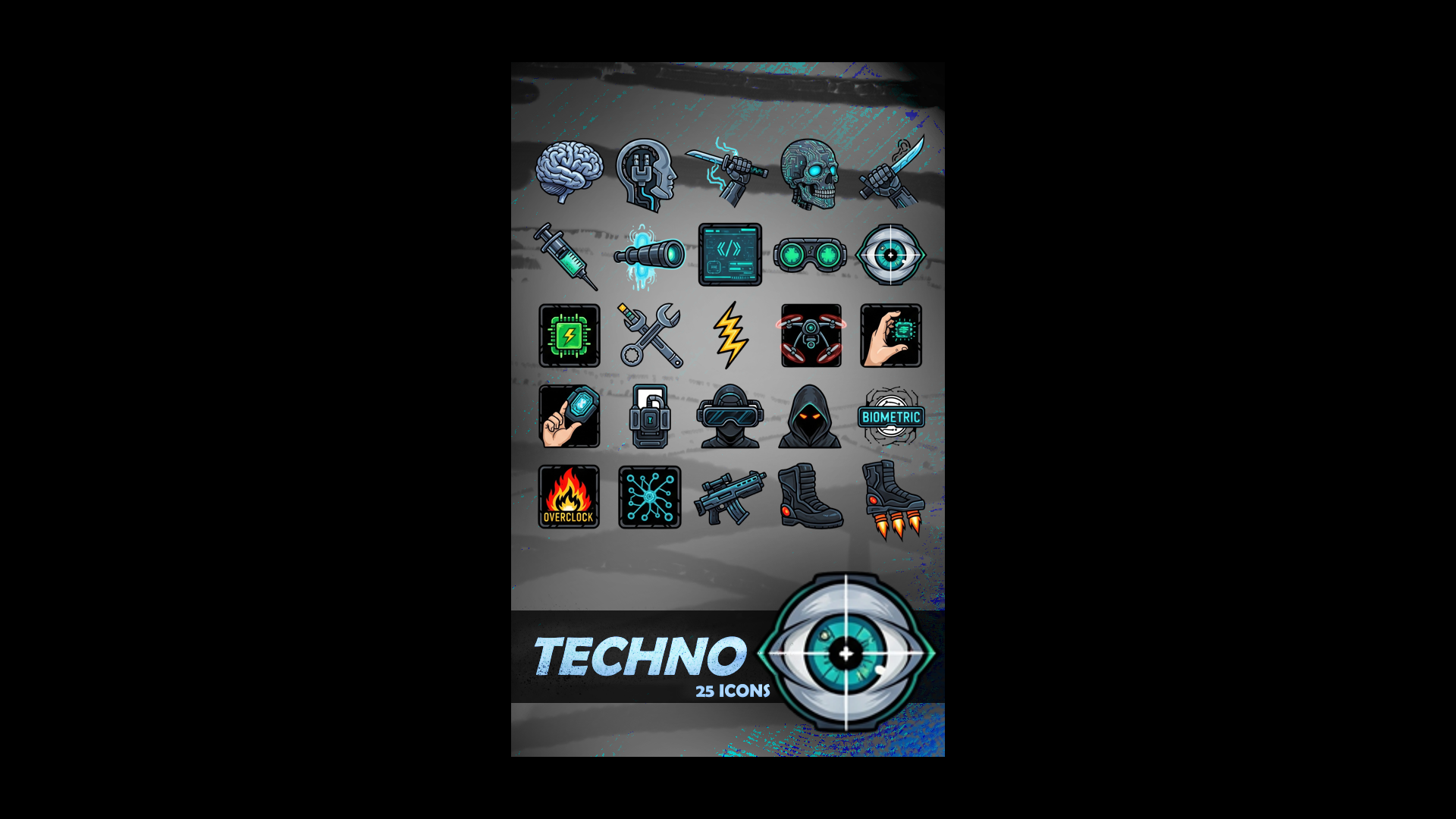 Screenshots the Pack Icons TECHNO
