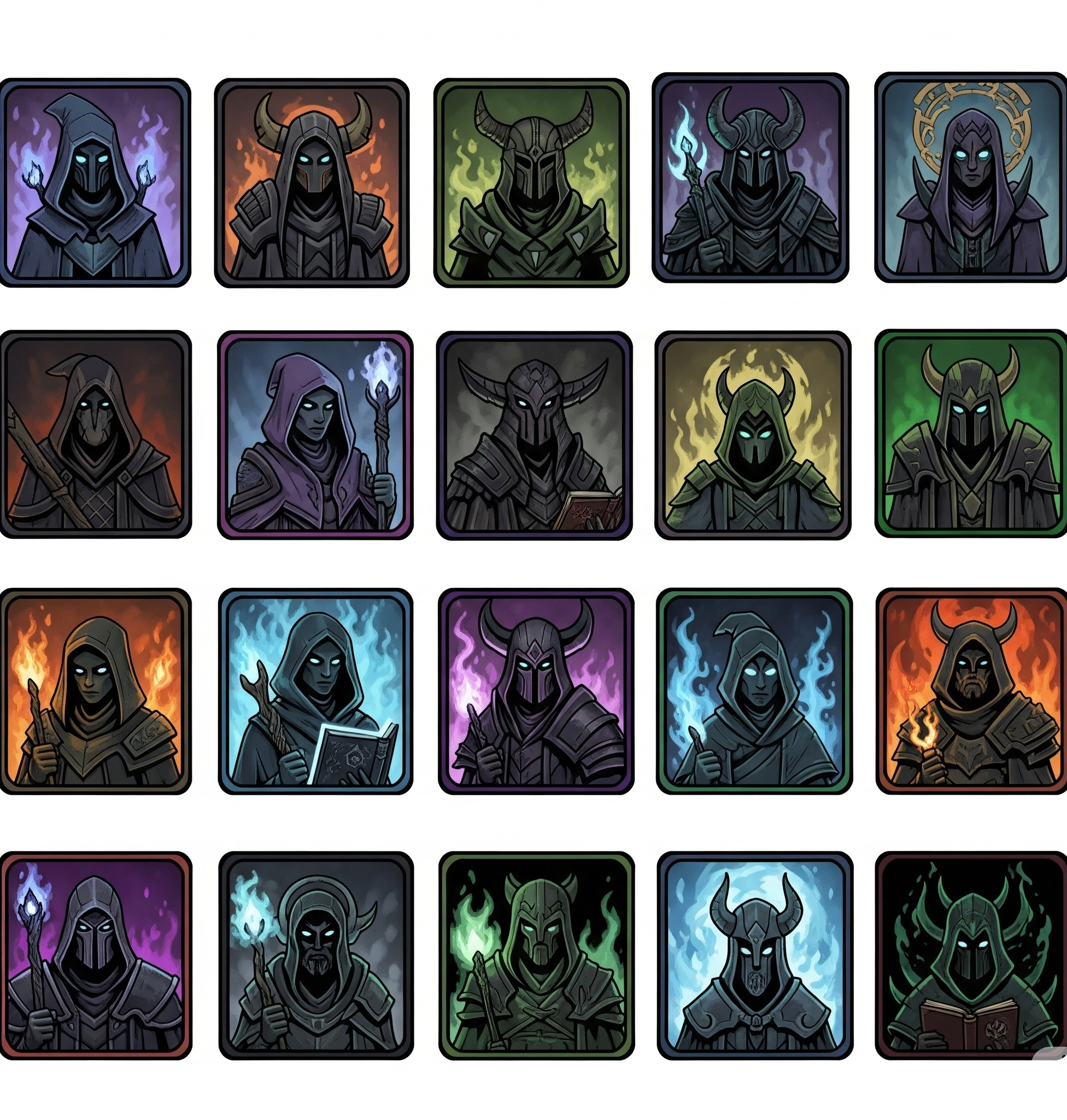 Screenshots the Pack Icons MAGICIANS