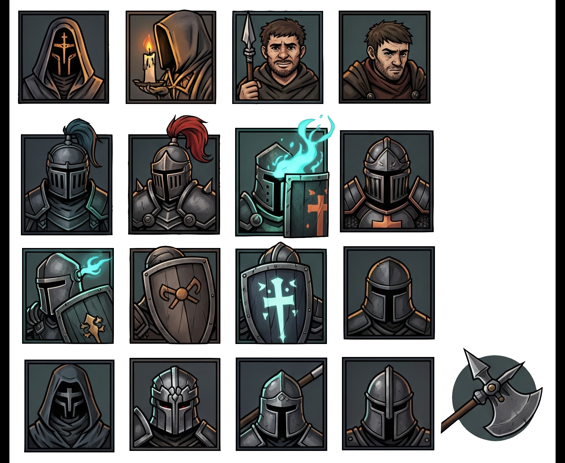 Screenshots the Pack Icons WARRIORS