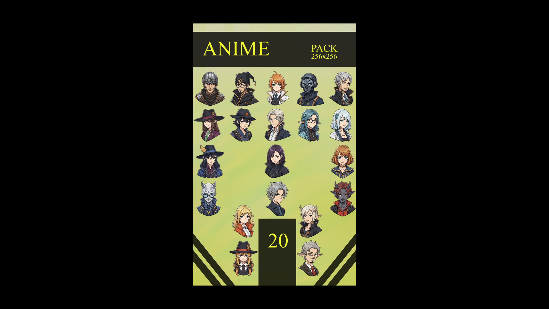Screenshots the Pack Icons ANIME