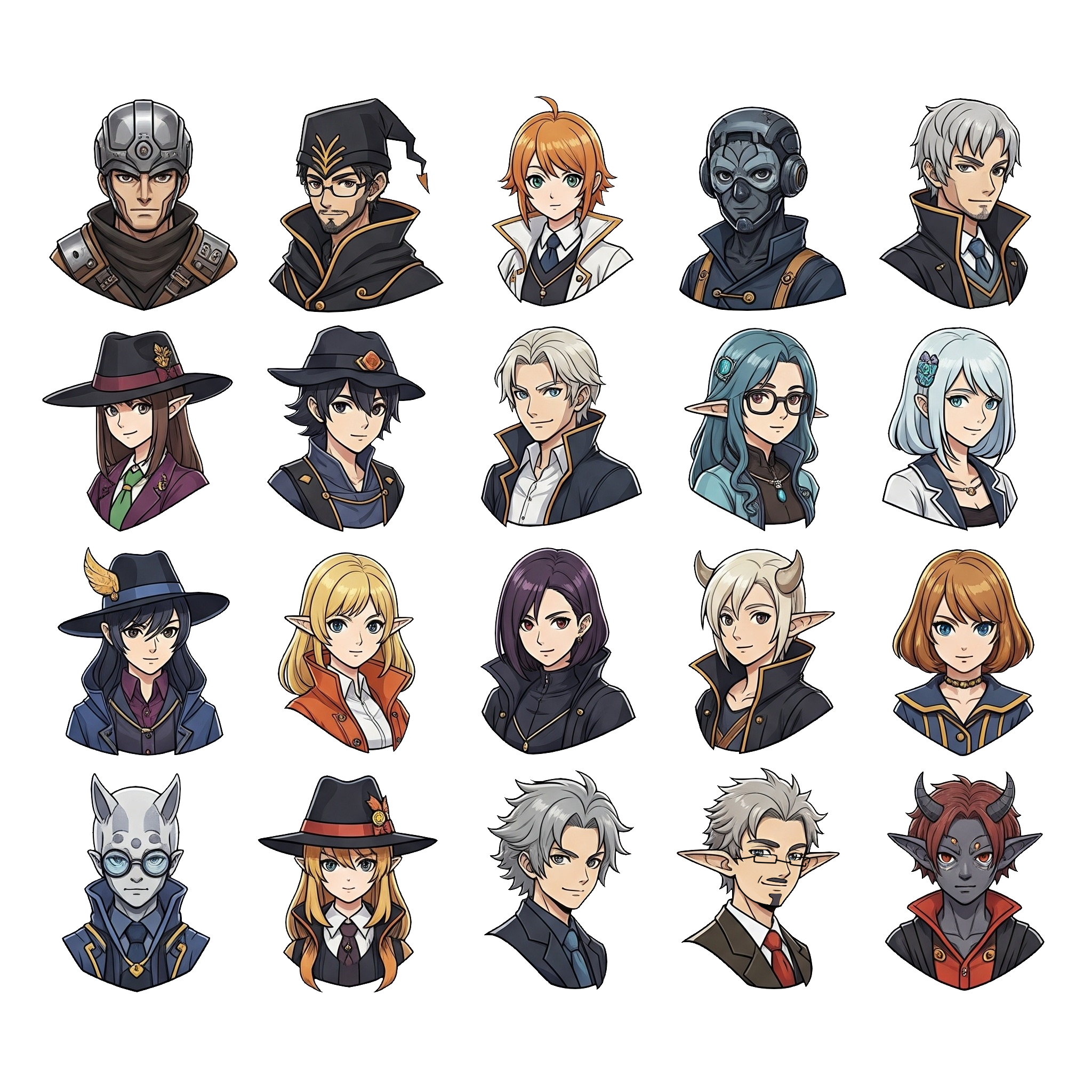 Screenshots the Pack Icons ANIME