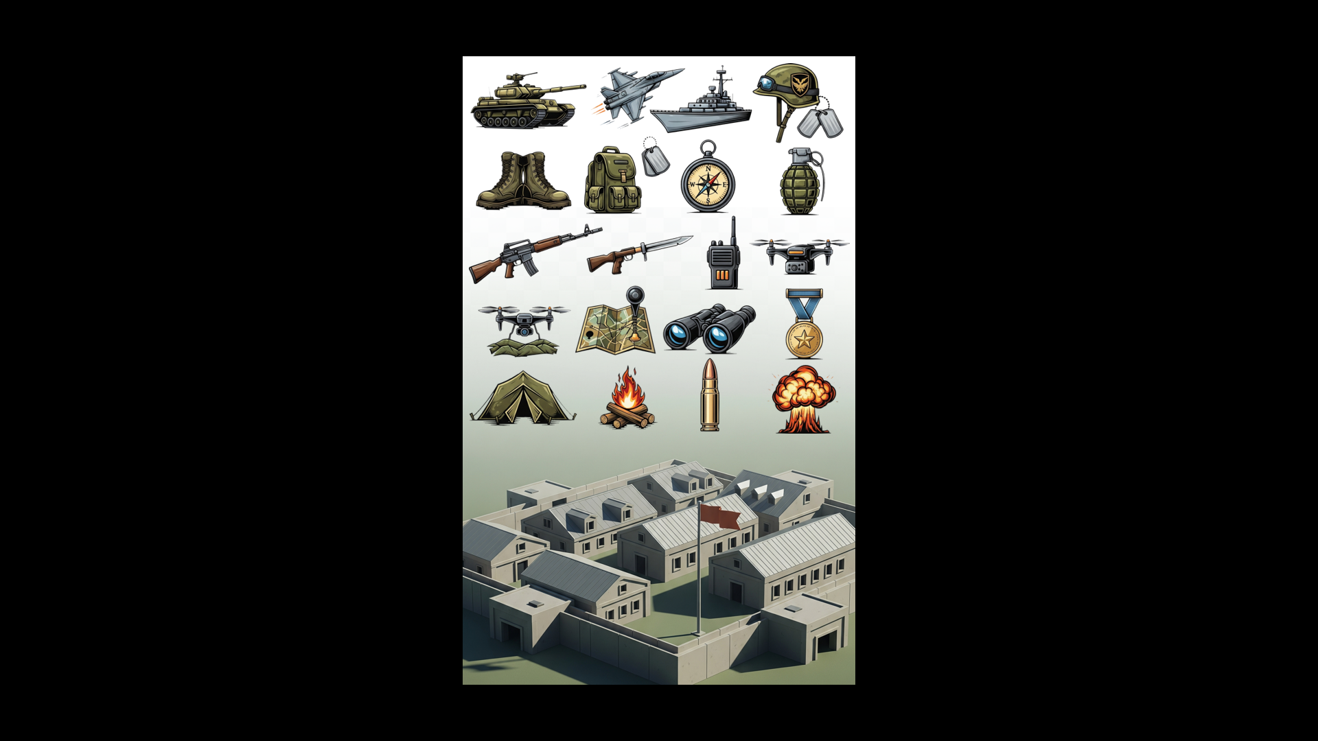 Screenshots the Pack Icons SOLDIERS' EQUIPMENT