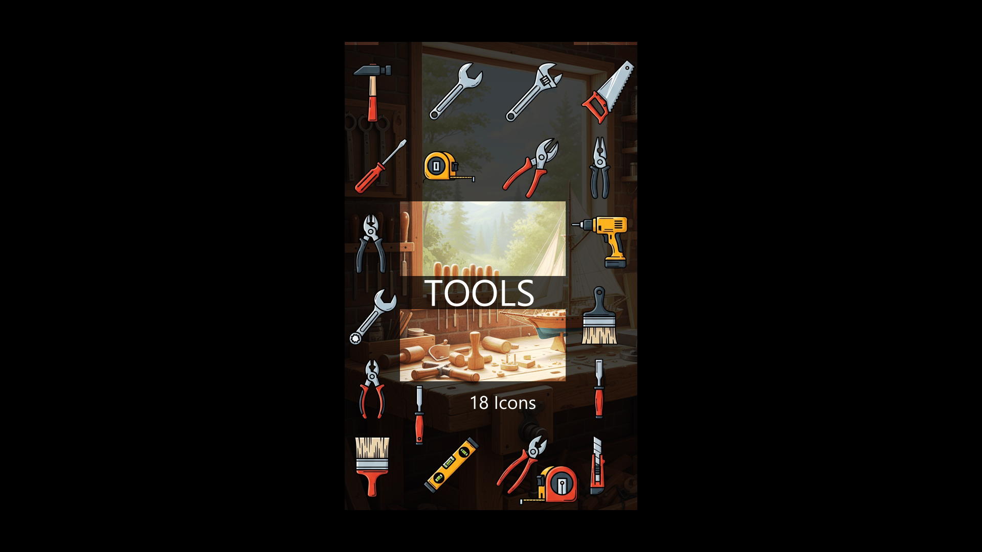 Screenshots the Pack Icons TOOLS