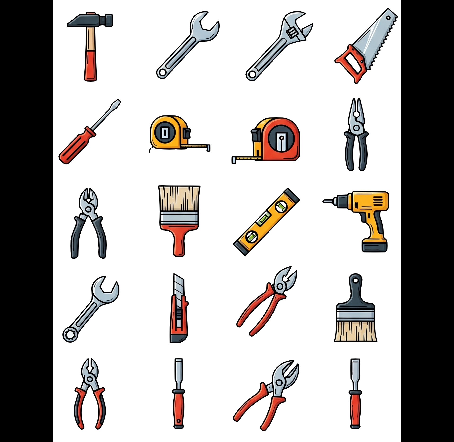 Screenshots the Pack Icons TOOLS