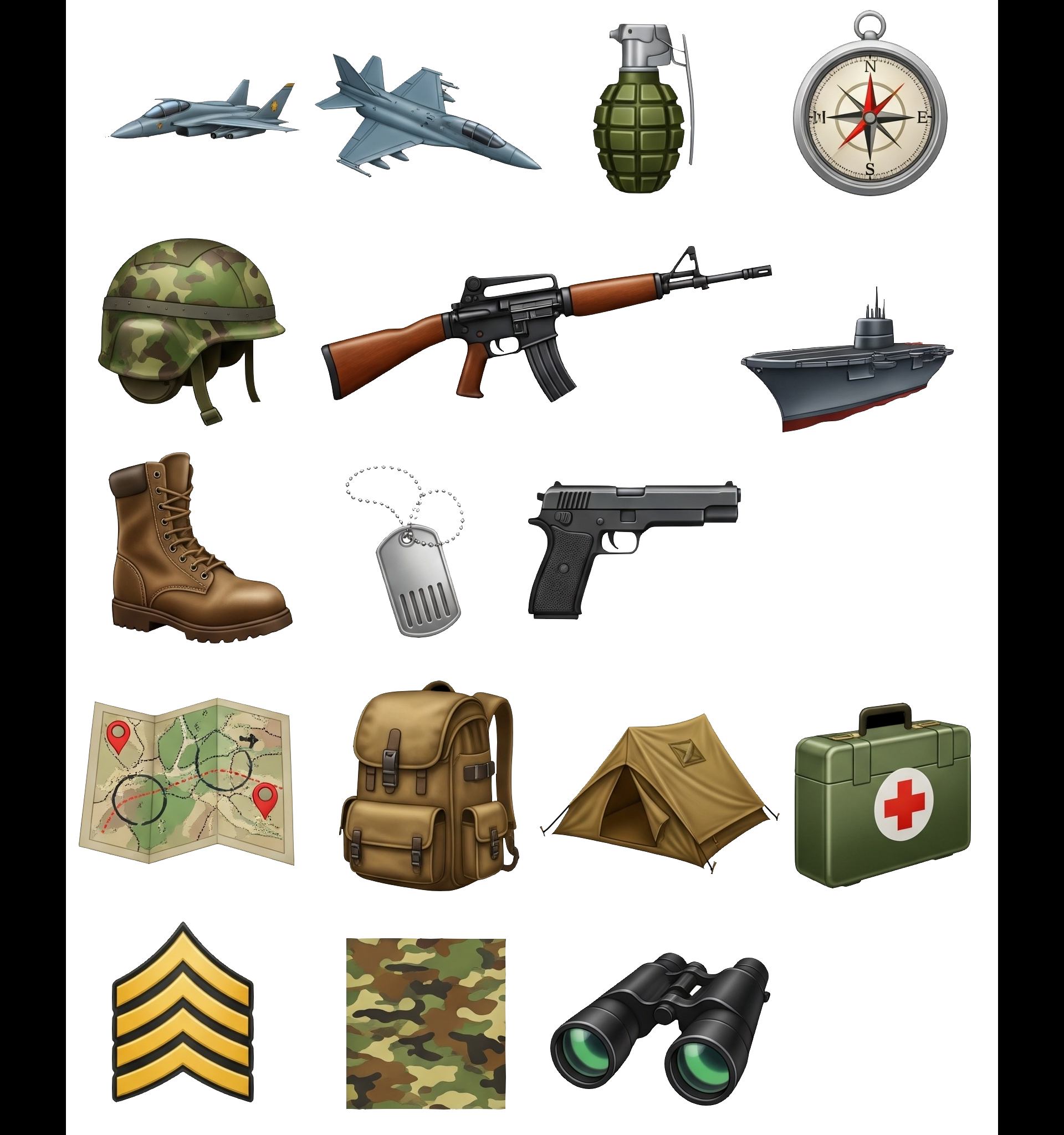 Screenshots the Pack Icons ARMY