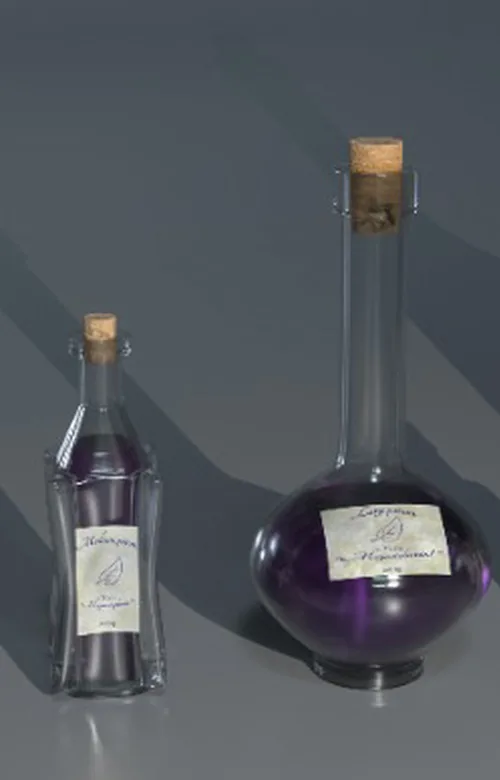 Алхимические зелья (набор из 6, midpoly)