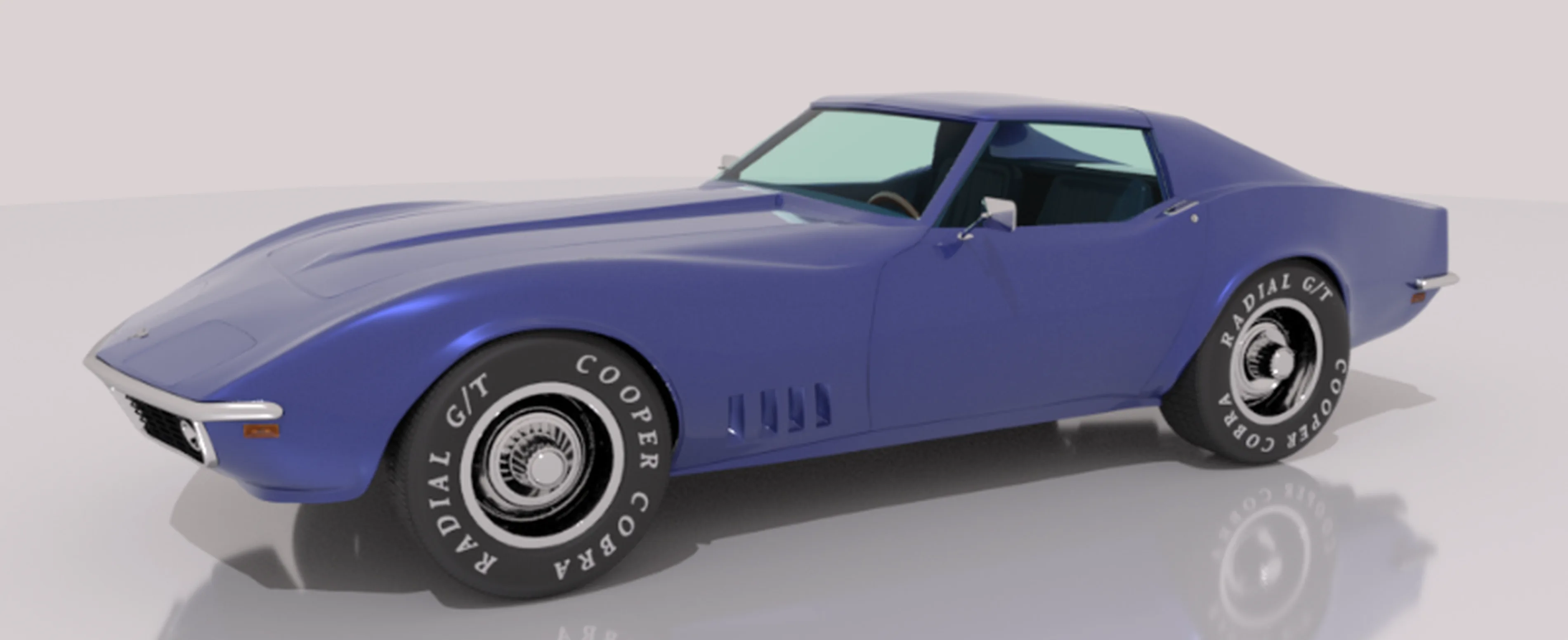 Corvette C3 Stingray T-top 327Ci5.3L - 1968