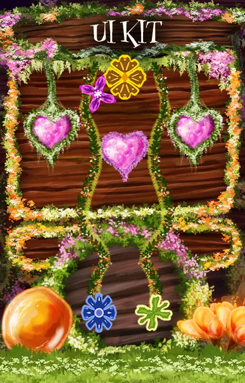 UI Interface Nature KIT