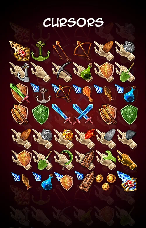 Magic Cursors (Crystal)