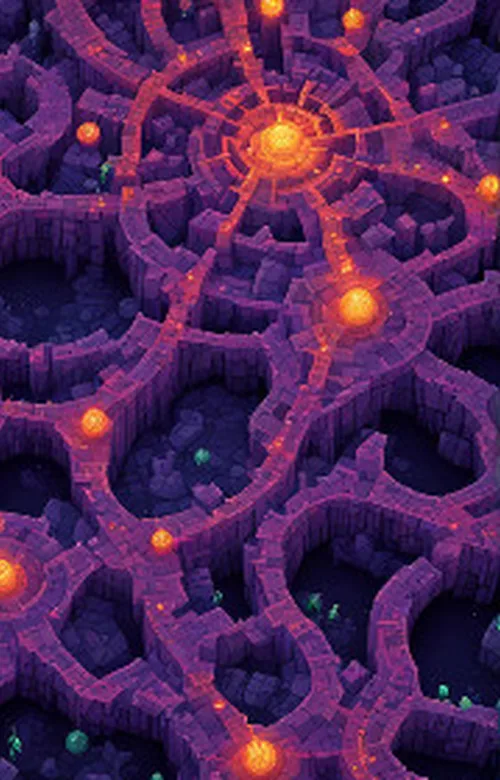 Пробный проэкт с артами подземелий.