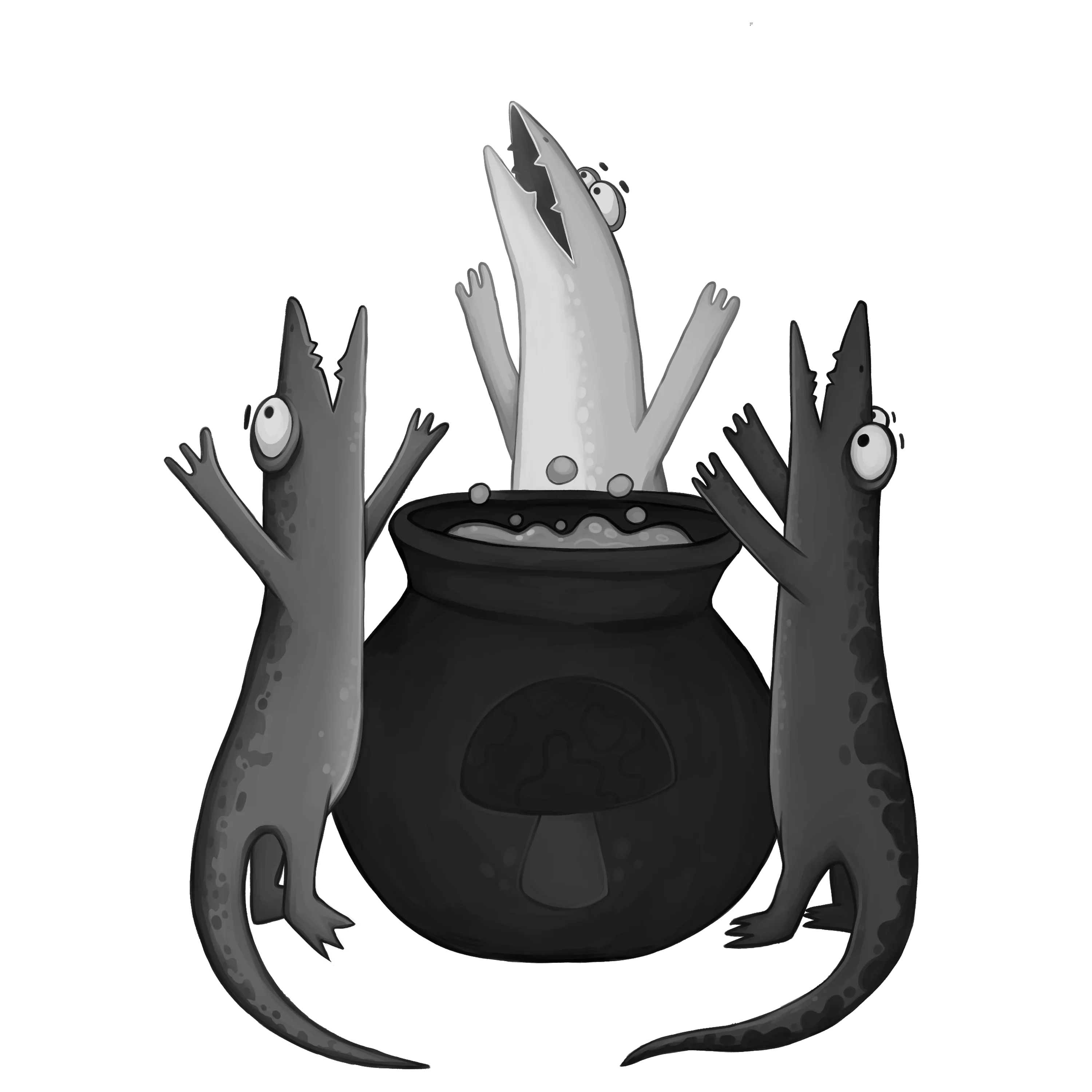 Бушующие ящеры 